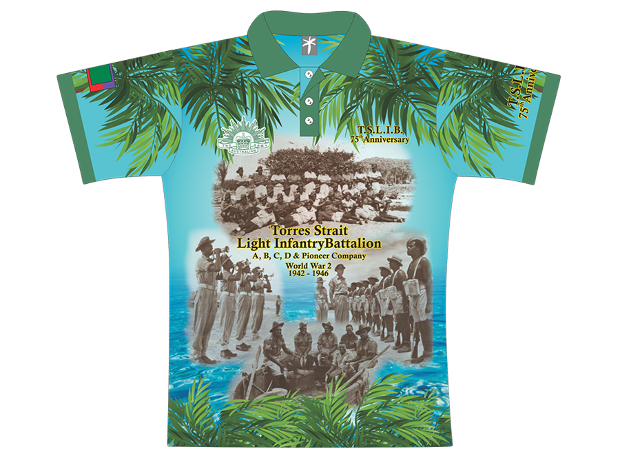 Torres Strait Light Infantry Battalion Shirt | Rosie Ware Designs